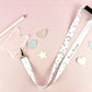 Rainbow Love Hearts Personalised Lanyard